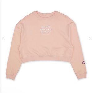 Monat Gear “We are Modern Nature” Cropped Sweatshirt